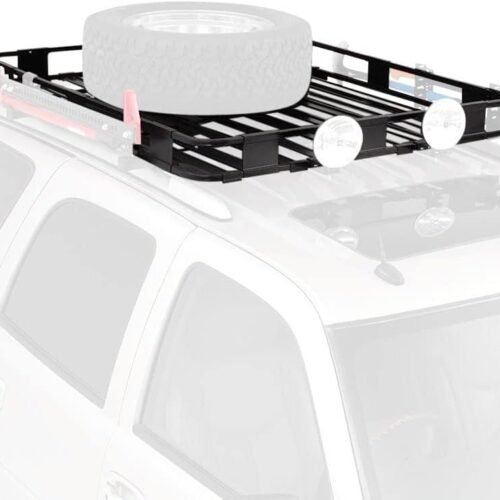 Luggage Rack Aluminum Powder Coat Crossbars Included Easy Install