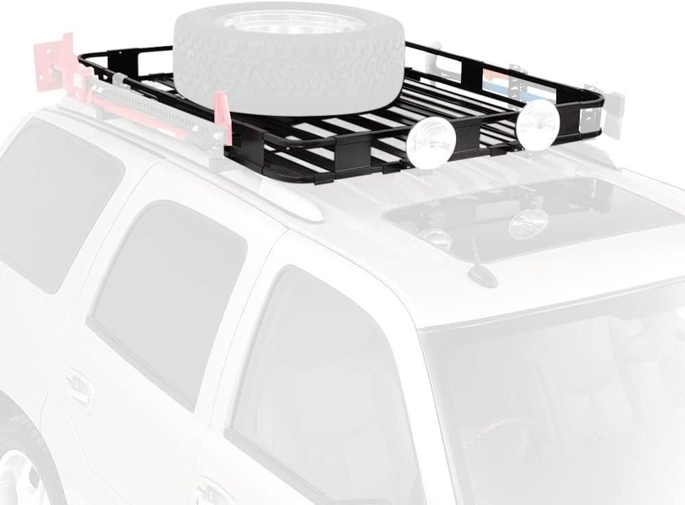 Luggage Rack Aluminum Powder Coat Crossbars Included Easy Install