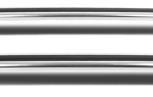 Roof Rack Crossbar Set High Strength Aluminum Rubber Boots Bolt On