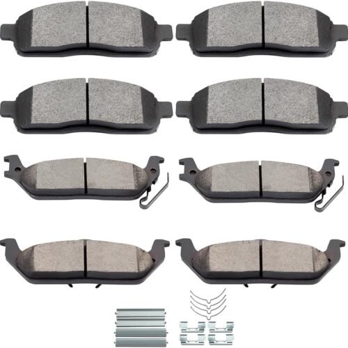 Brake Pad Kit Truck Fitment Scorch Friction Process Ultra Quiet
