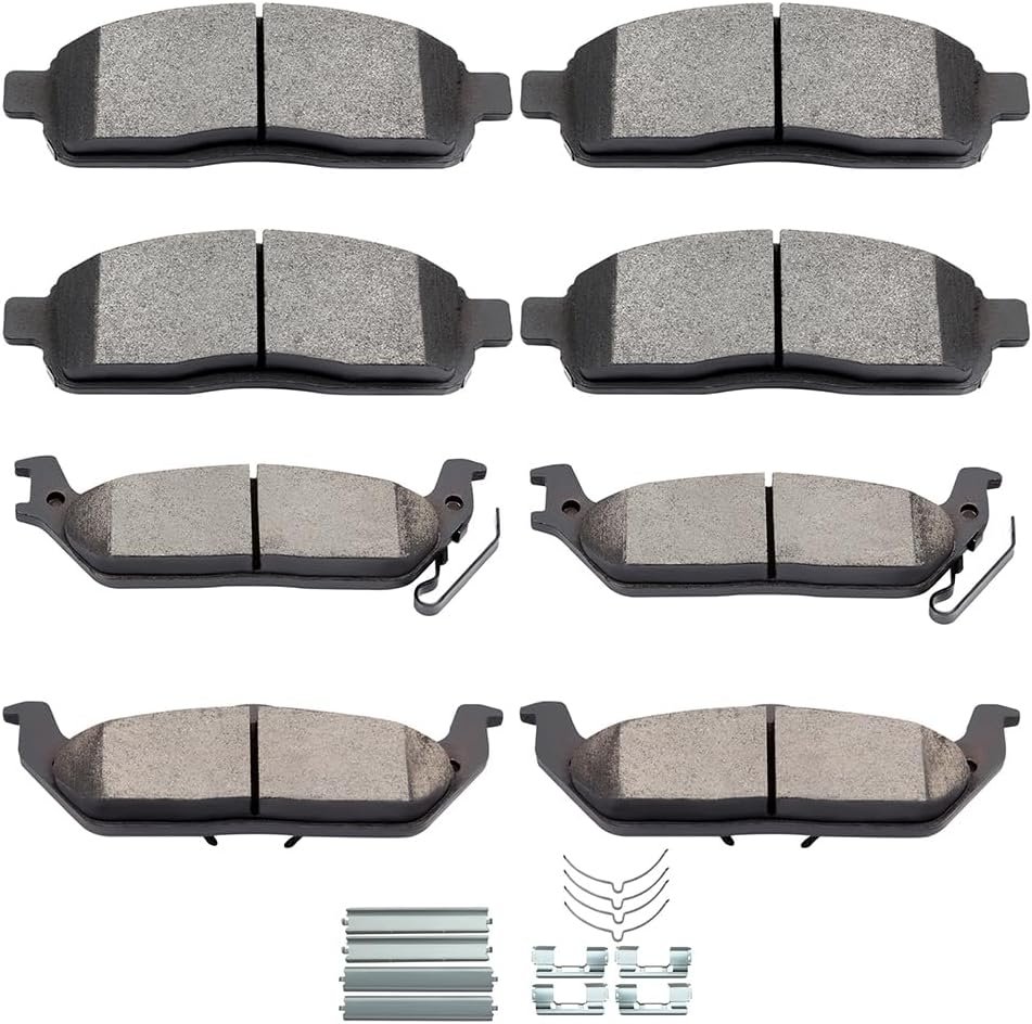 Brake Pad Kit Truck Fitment Scorch Friction Process Ultra Quiet