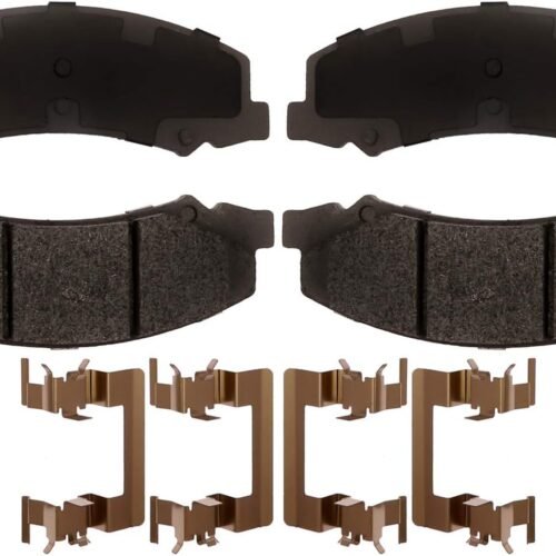 Brake Pad Set OE Specs Noise Suppression Coated Backing Plate