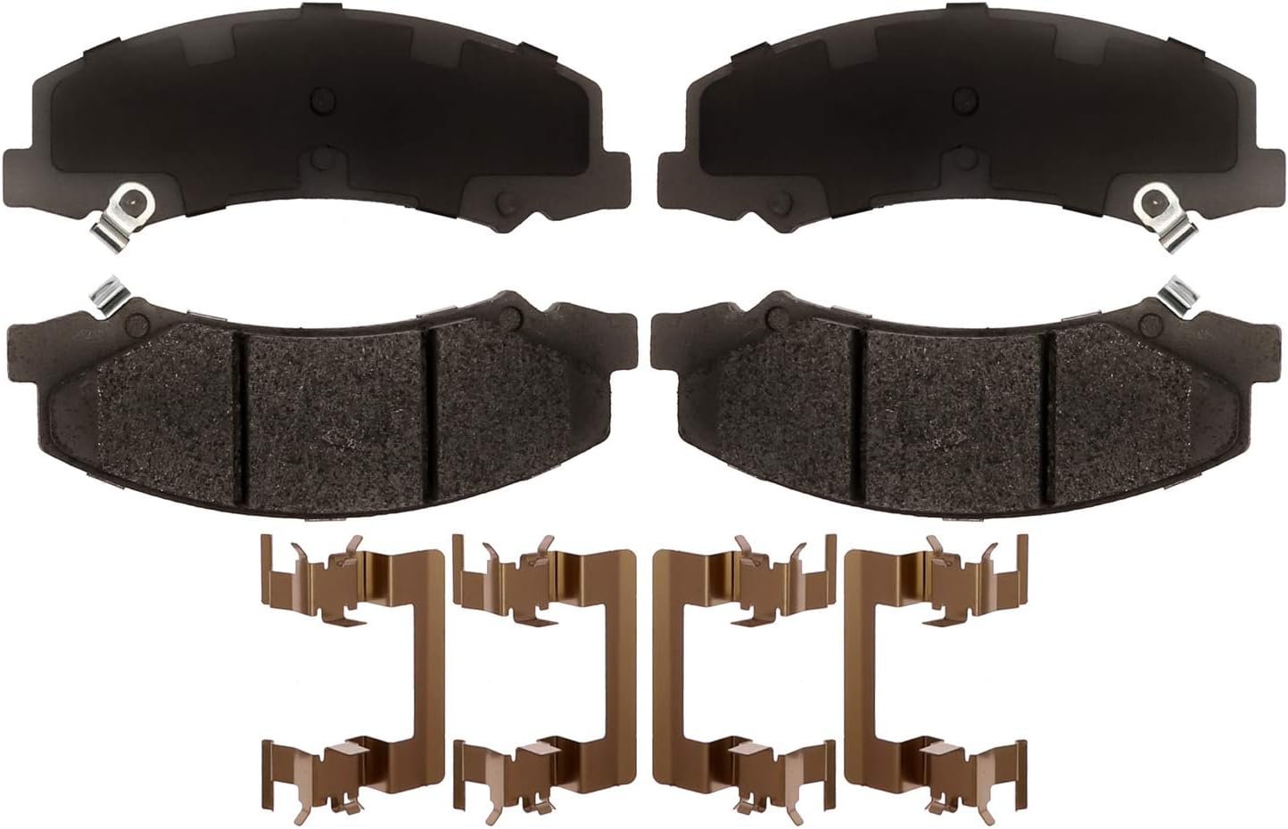 Brake Pad Set OE Specs Noise Suppression Coated Backing Plate
