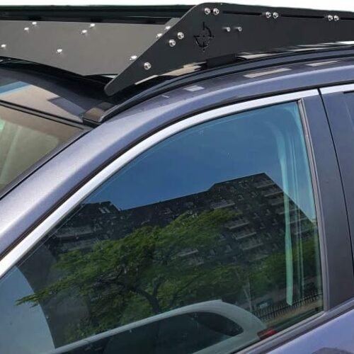 Roof Rack Crossbar Set Extruded Aluminum ABS Plastic Aerodynamic Fit