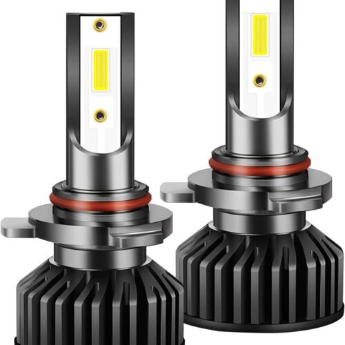 Headlight Built In Driver Silent Fan IP67 Waterproof Double Sided Beads