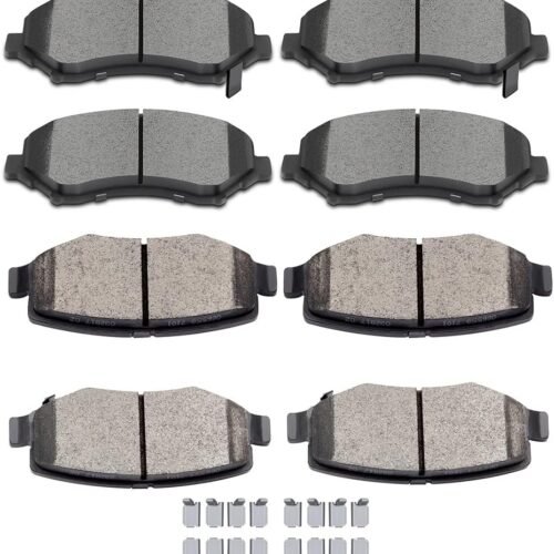 Brake Pad Kit Ceramic OE Formulations Slotting Design Quiet Operation