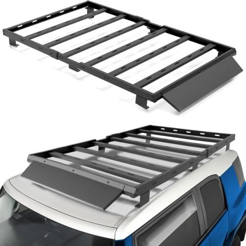 Roof Rack Heavy Duty Steel Electroplating Aerodynamic Bolt On