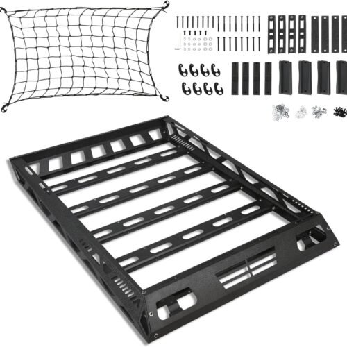 Rooftop Cargo Carrier Stamped Steel Wind Fairing Cargo Net