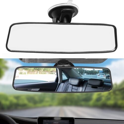 Car Rearview Mirror Headrest Mount 360 Degree Adjustable Baby Protector