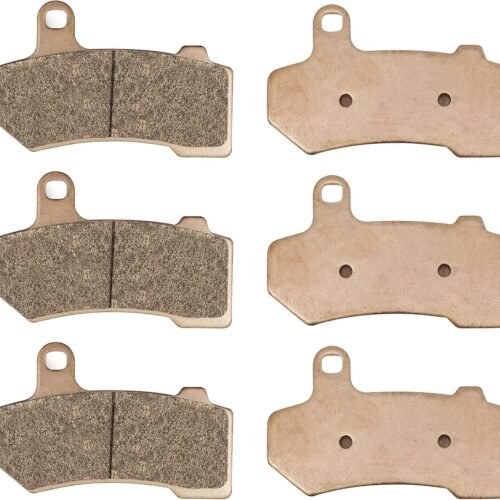 Brake Pad Set Sintered Copper Tin Formula Heat Dissipation Three Sets