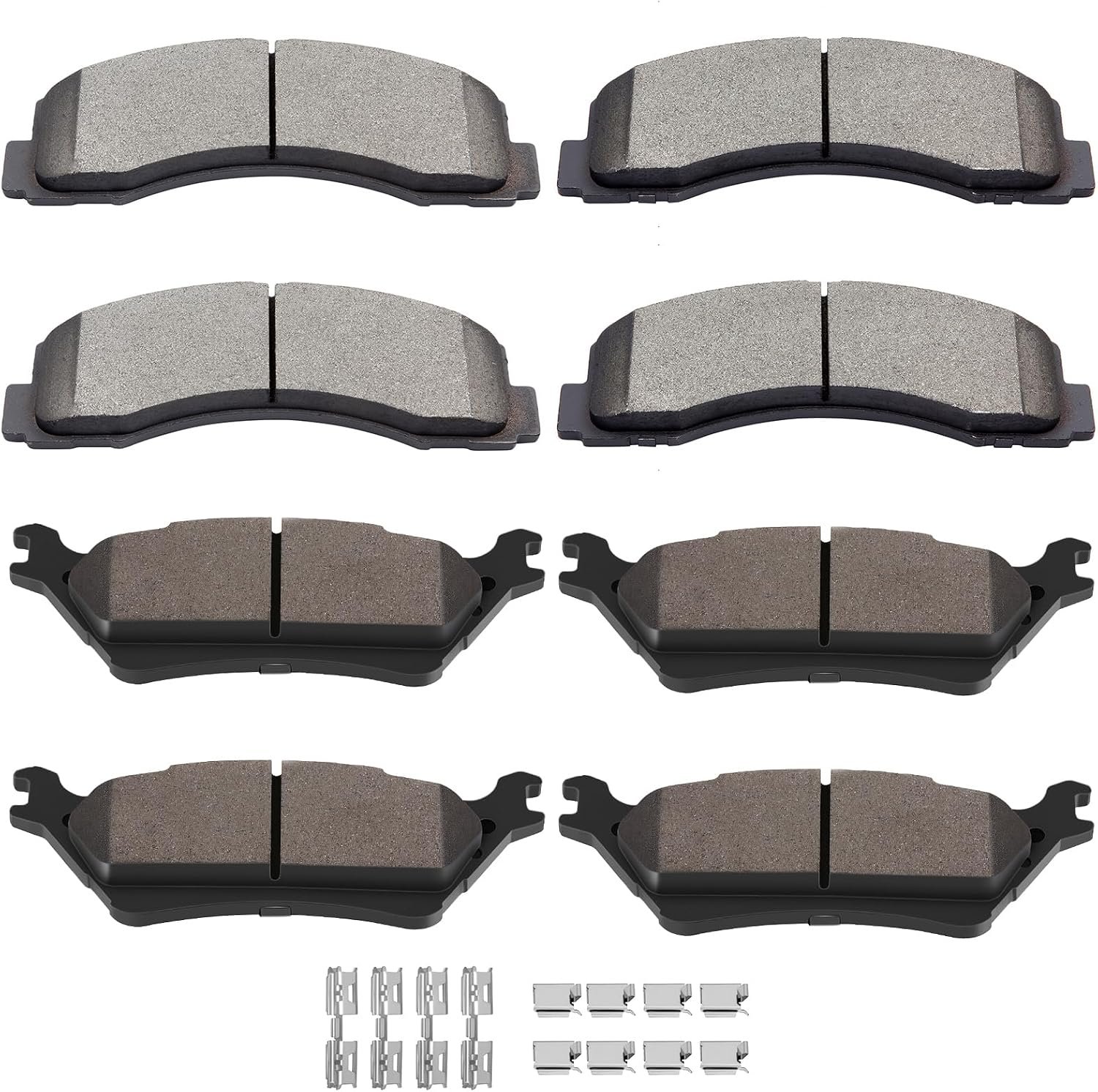 Brake Pad Set Slotting Design Noise Reduction OE Requirements